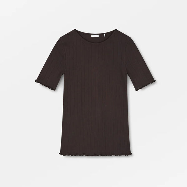 Skall Studio - T-Shirt Edie - Marron Foncé