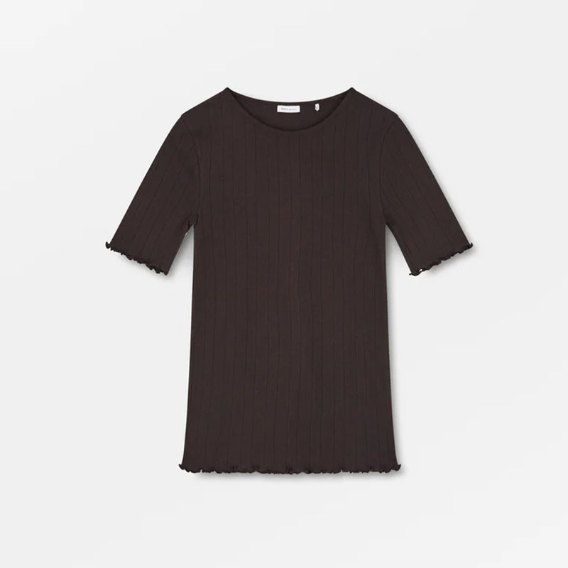 Skall Studio - T-Shirt Edie - Marron Foncé