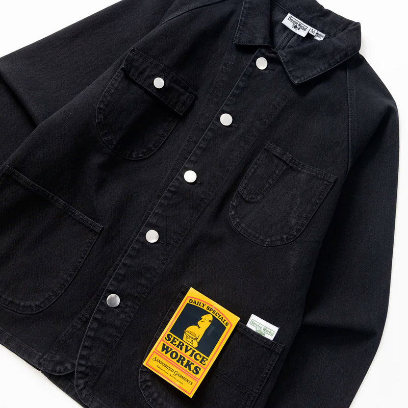 Service Works - Veste Jeans Coverall 2.0 - Bleu Dark Wash