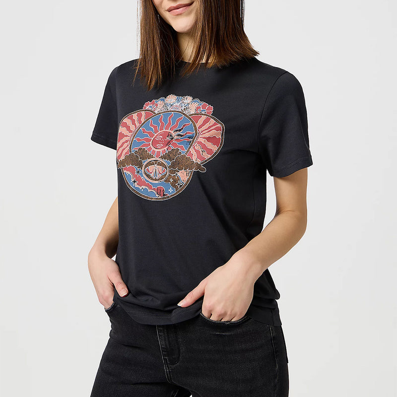 Wrangler - T-shirt Graphic - Noir