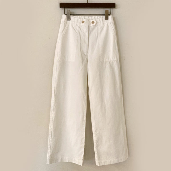 Sarahwear - Pantalon Carole Organic - Blanc