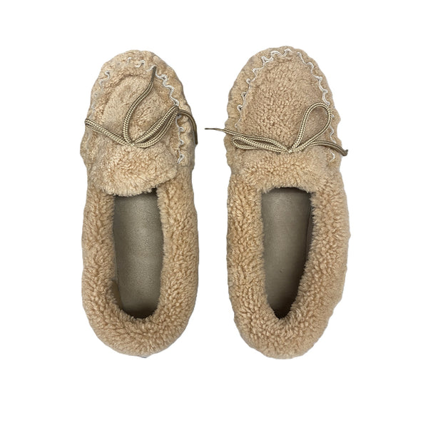 Milona - Chaussons Mocassins - Camel