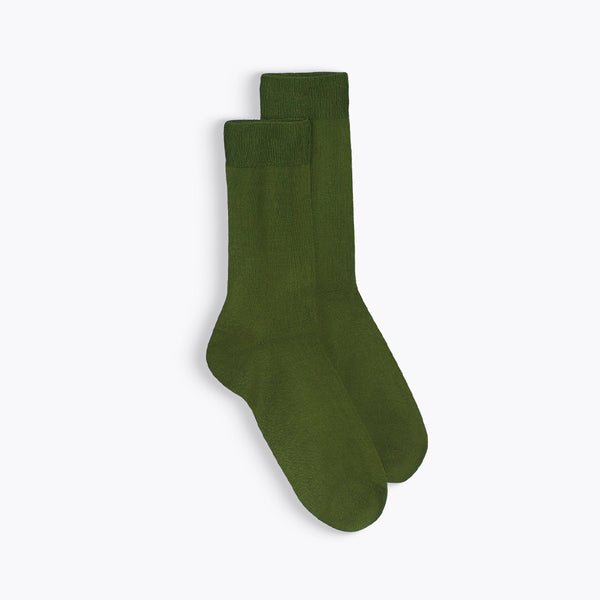 Homecore - Chaussettes Coton Fin - Kaki