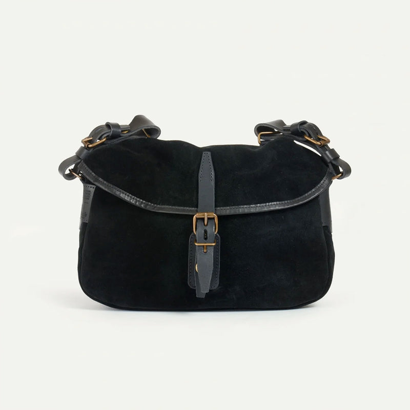 Bleu de Chauffe -  Sac Musette XS - Noir