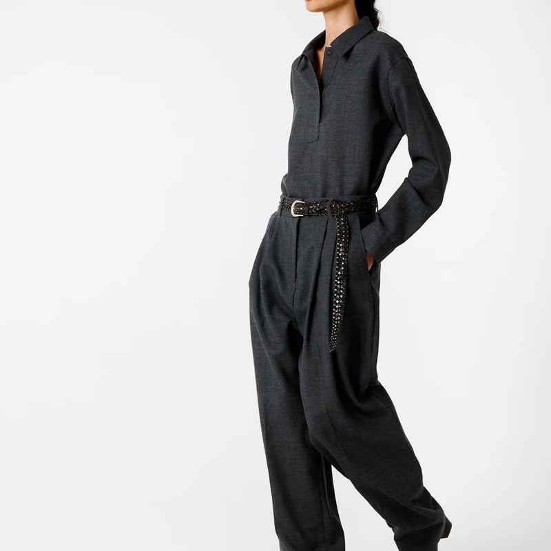 Studio Nicholson - Chemise Pinole - Ardoise Mélangée