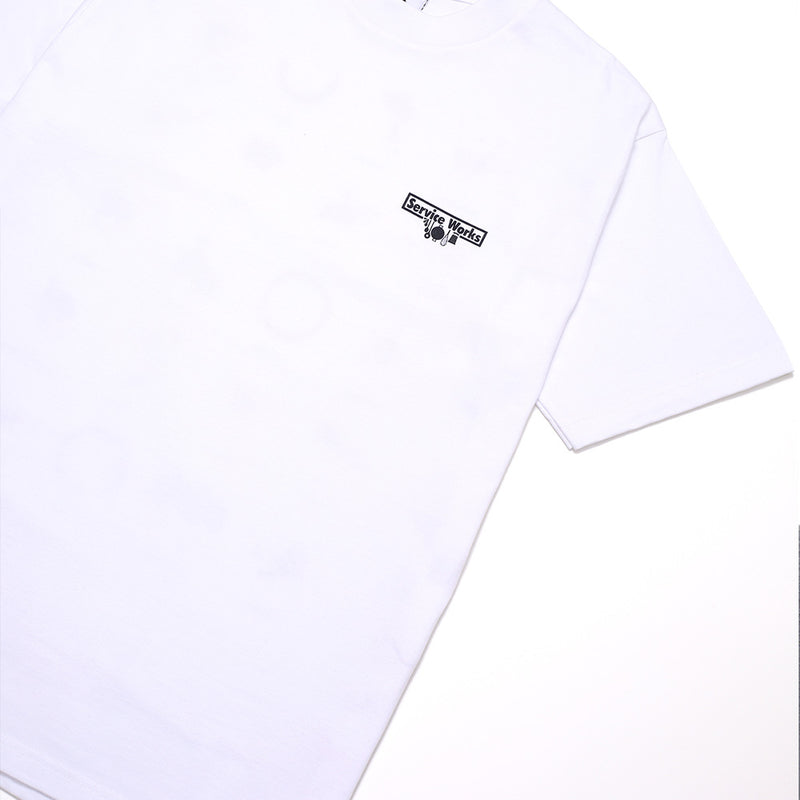 Service Works - Tee Shirt Vino Splash - Blanc