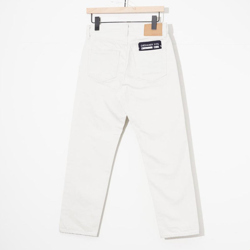 Ordinary Fits - Jeans 5P Ankle Denim - Blanc