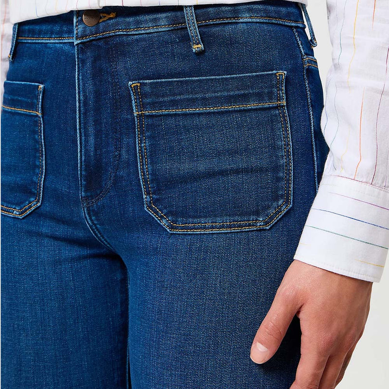 Wrangler - Jeans Flare - Bleu