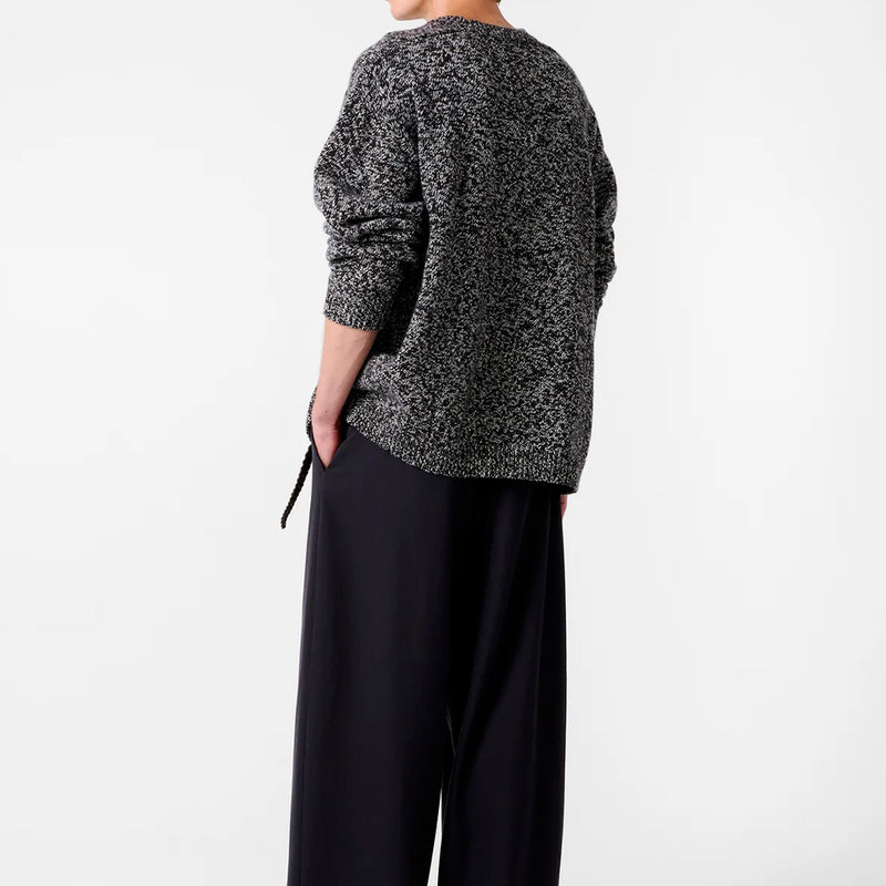 Studio Nicholson - Maille Hemyl - Marine mouliné