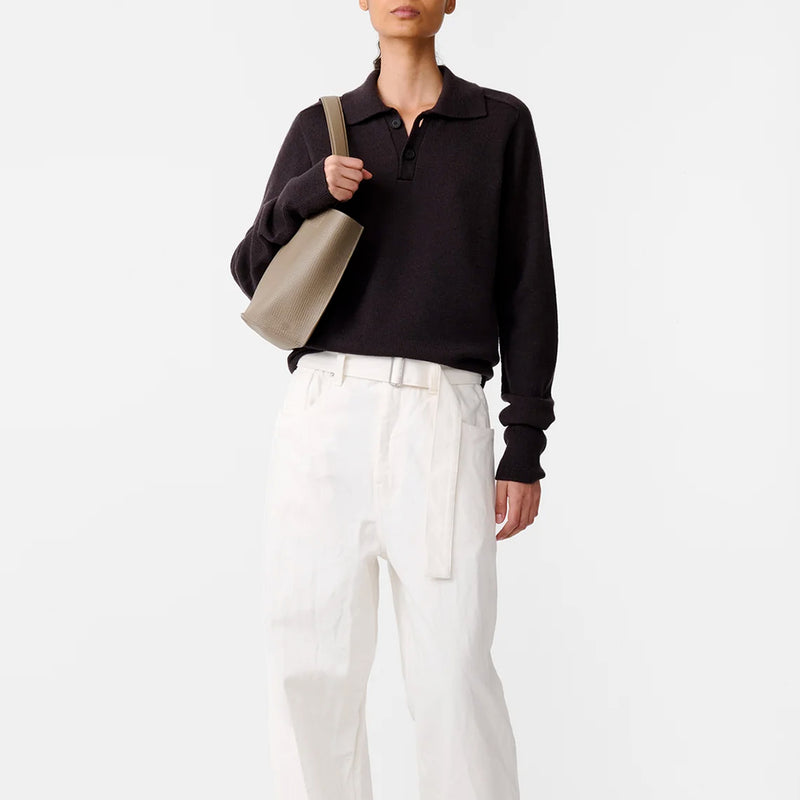 Studio Nicholson - Maille Sark - Noyer