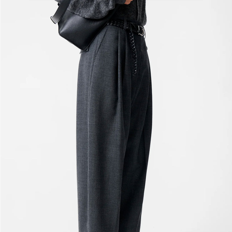 Studio Nicholson - Pantalon Acuna - Ardoise Mélangée