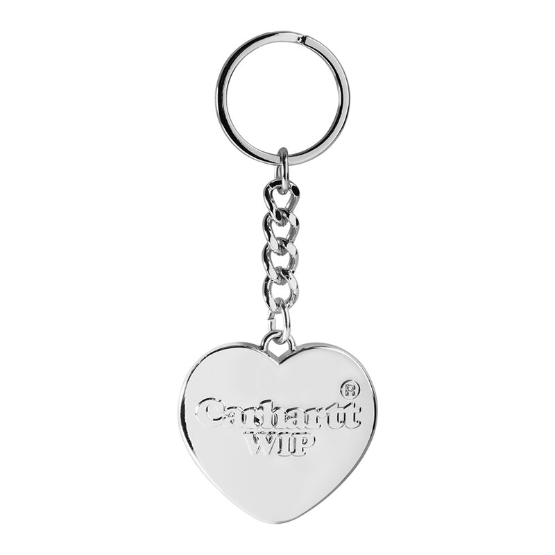 Carhartt WIP - Porte clé Heart - Silver