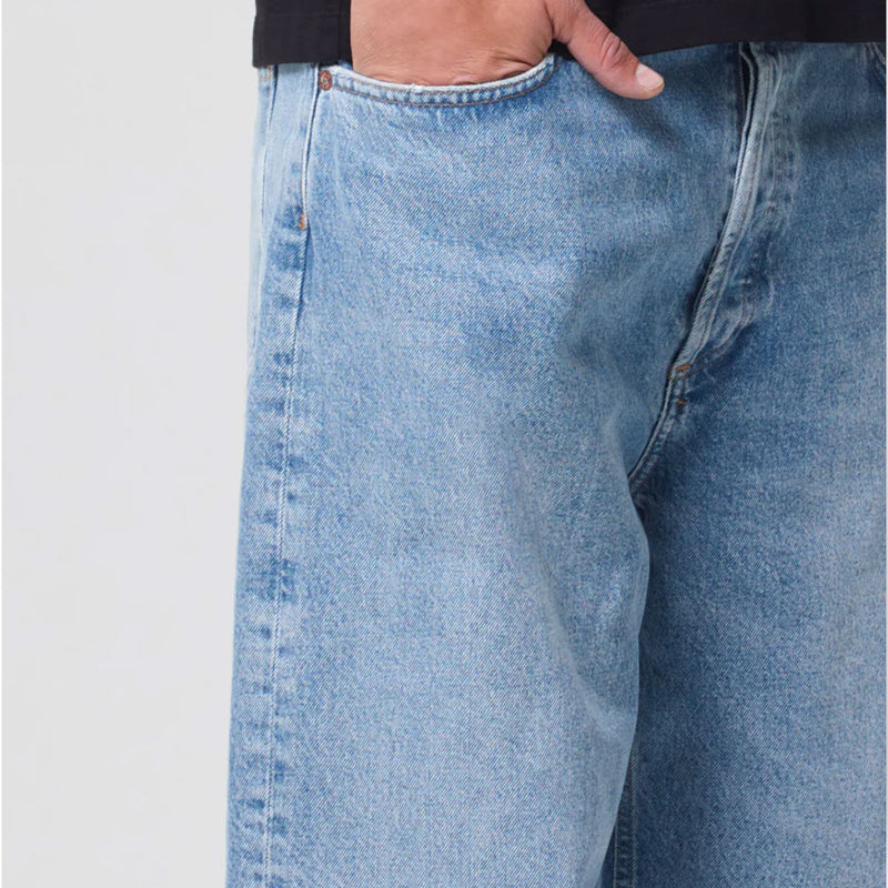 Agolde - Jean low slung baggy - Bleu clair