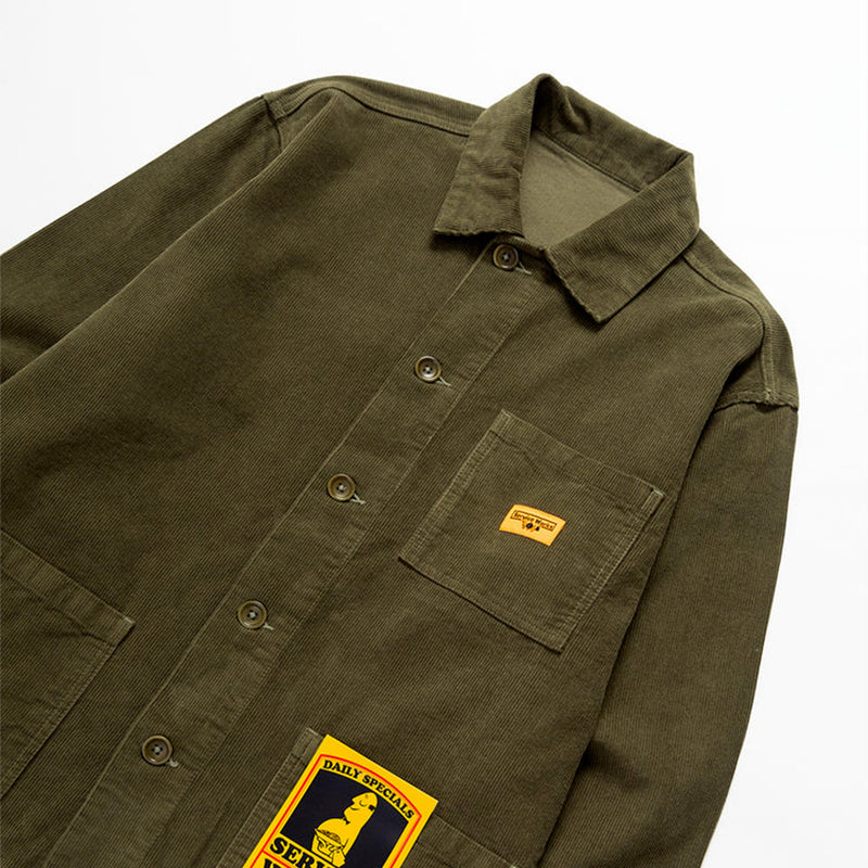 Service Works - Veste en velours - Olive