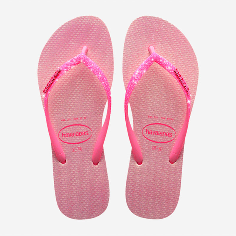 Havaianas - Slim Glitter Iridescent - Rose