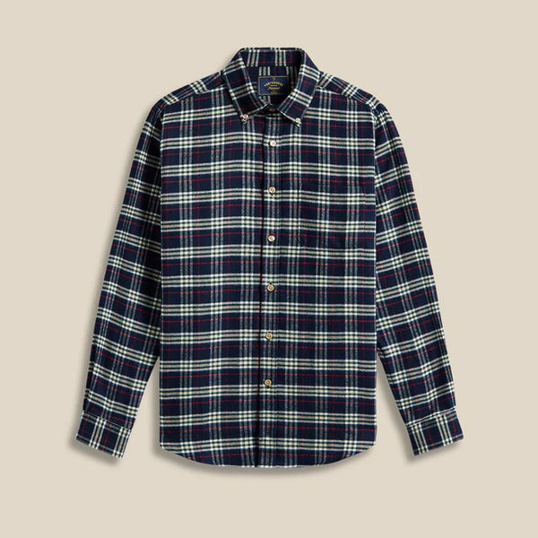 Portuguese Flannel - Chemise Lamo - Bleu