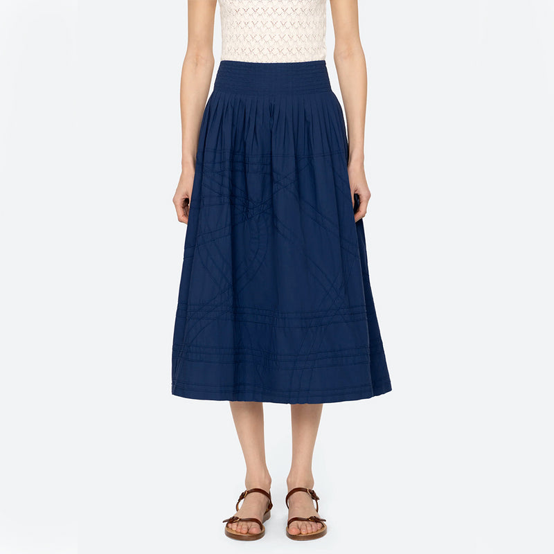 Sea NY - Jupe Camden - Bleu Myrtille