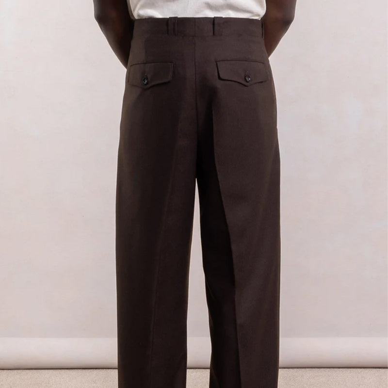 Museum Garments - Pantalon Militaire Français - Marron Foncé