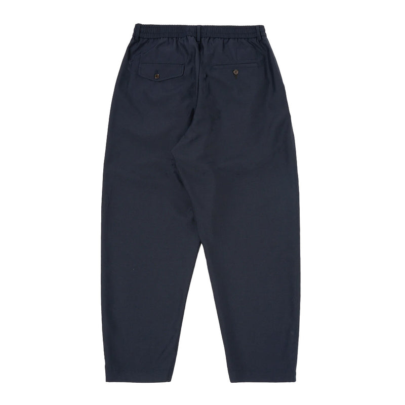 Universal Works - Pantalon Track Pleated - Marine