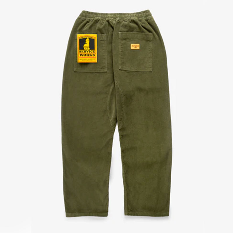 Service Works - Pantalon Cordury - Olive