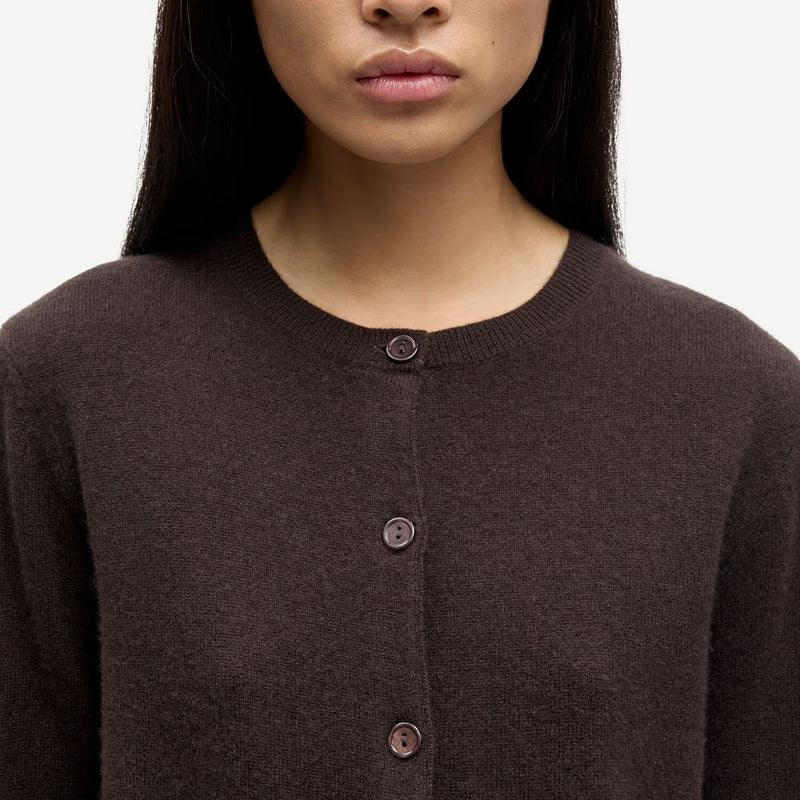 Samsoe Samsoe - Cardigan Saboston - Black Coffee