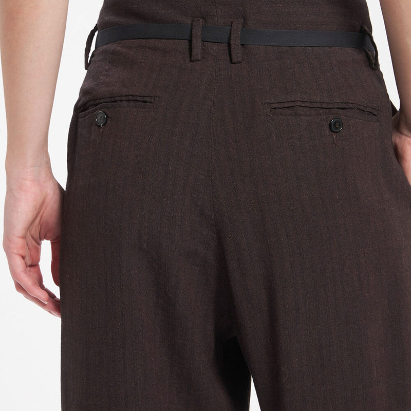 Barena - Pantalon Candiano Lisca - Marron Cioccolato