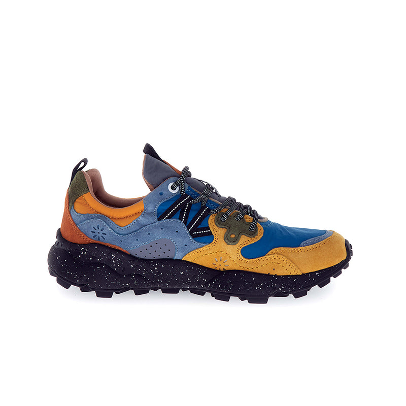 Flower Mountain - Baskets Yamano3 Uni Suede Nylon - Gris pétrole