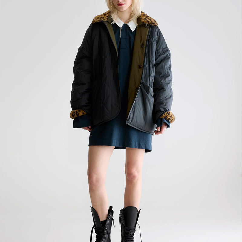 Bellerose - Veste teddy Hampton - Sable & Noir