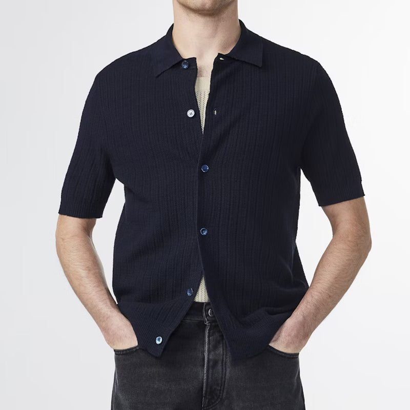 NN. 07 - Chemise Nolan - Bleu marine