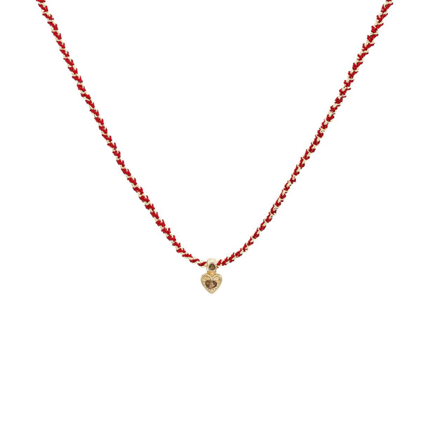 Marie Laure Chamorel - Collier n°900 - Gold Red