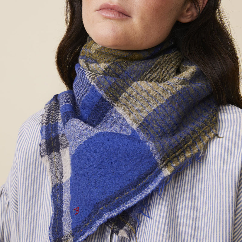 Moismont - Foulard n°752 - Royal Blue