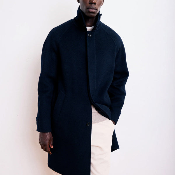 Hartford - Manteau Graig - Bleu Marine