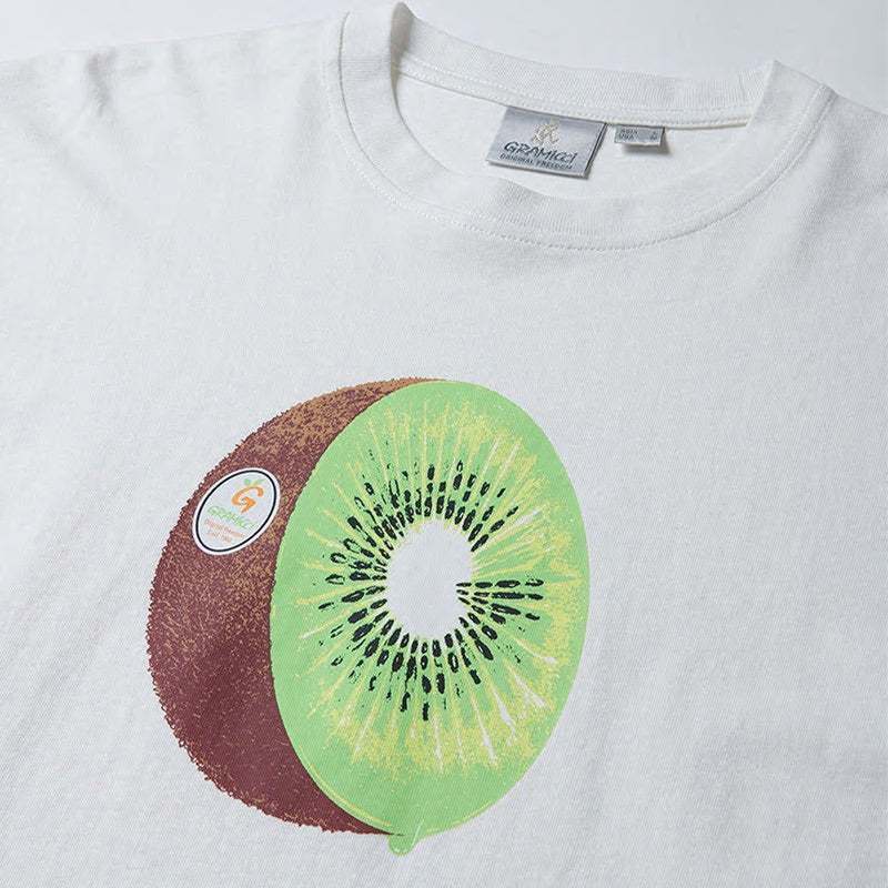 Gramicci - T-shirt Kiwi - Blanc