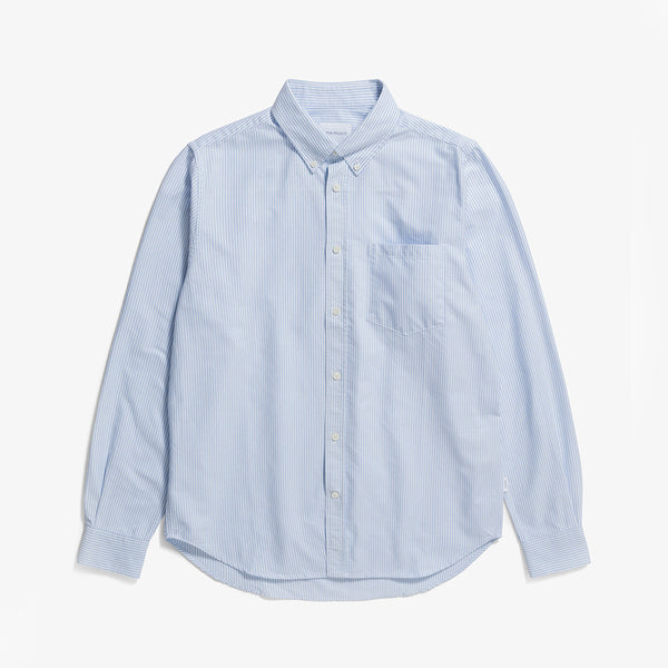 Norse Project - Chemise Oxford - Bleu