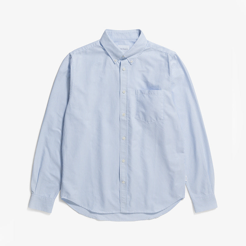 Norse Project - Chemise Oxford - Bleu