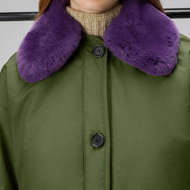 Peuterey - Manteau Gursky reversible - Vert violet