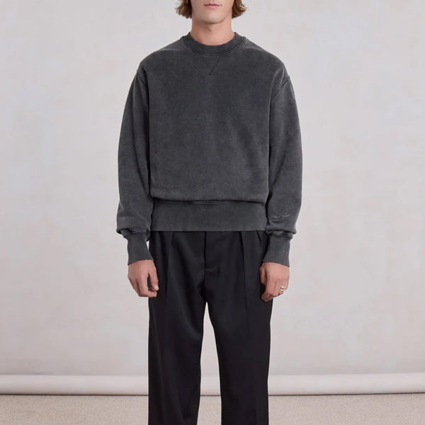 Museum Garments - Sweat Athlétique - Noir Délavé