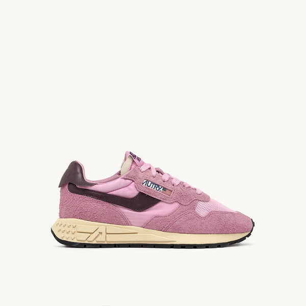 Autry - Baskets Reelwind Low Suede - Rose