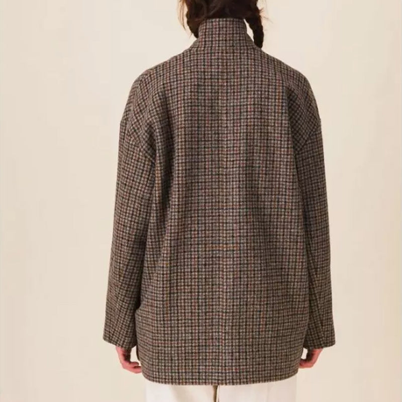 Sixsoeurs - Veste Serge - Châtaigne