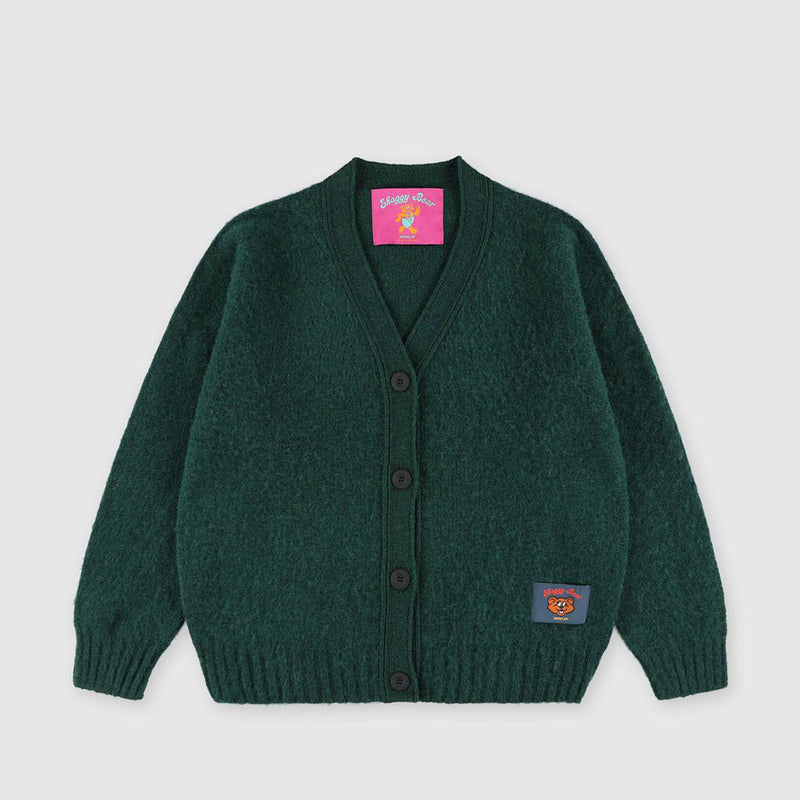Howlin' - Cardigan Shaggy Bear - Vert sapin