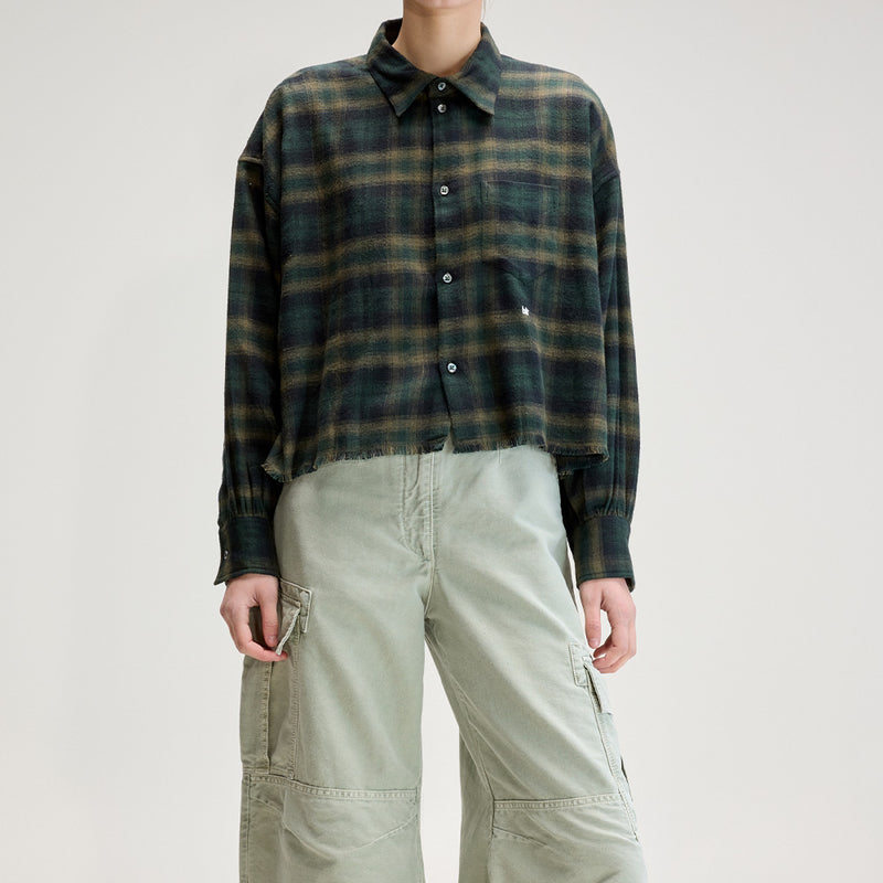Bellerose - Chemise Kraft - Vert