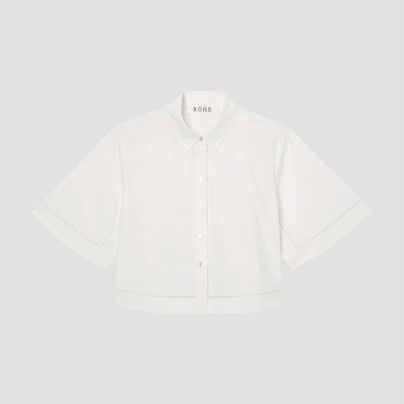 Rohe - Chemise Ladder  - Blanc Optic