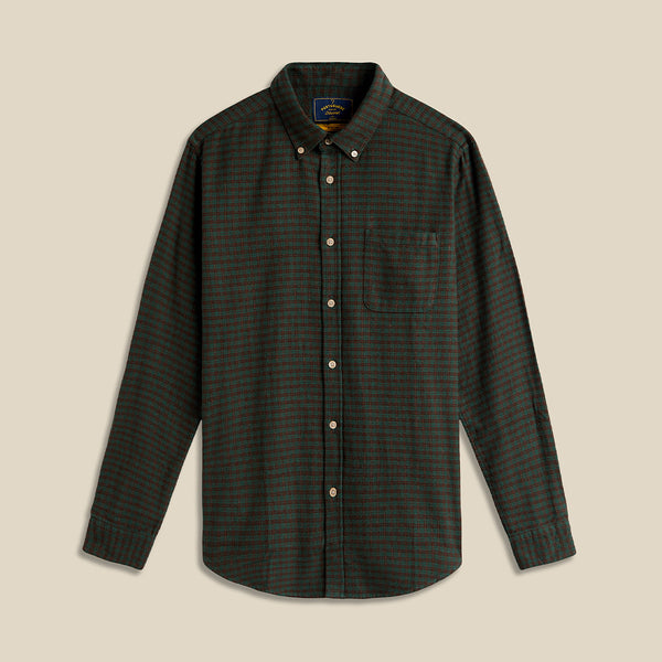 Portuguese Flannel - Chemise Lago - Vert