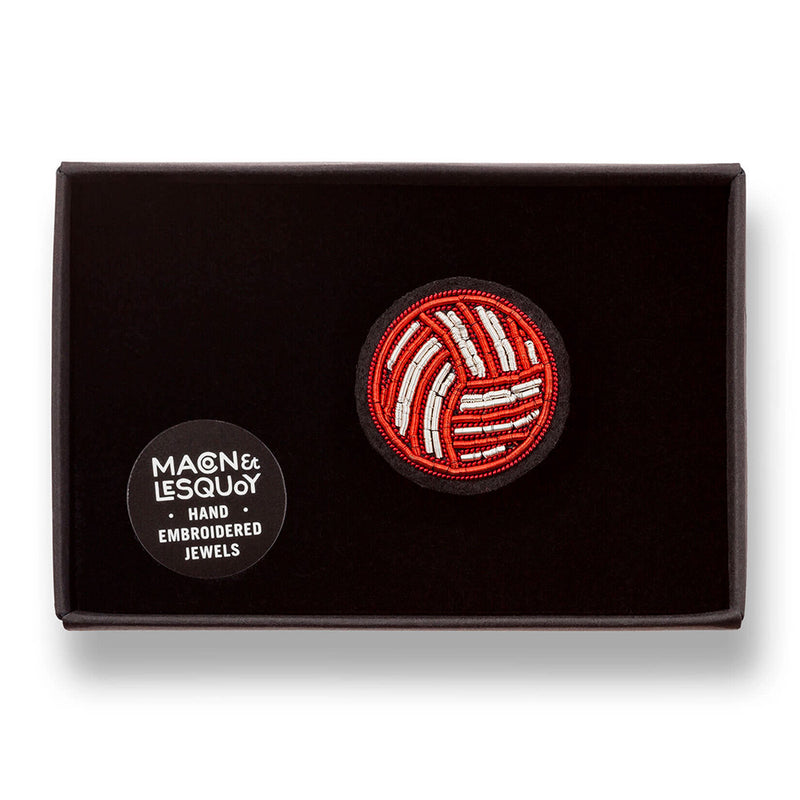 Macon & Lesquoy - Broche -  Ballon de volley