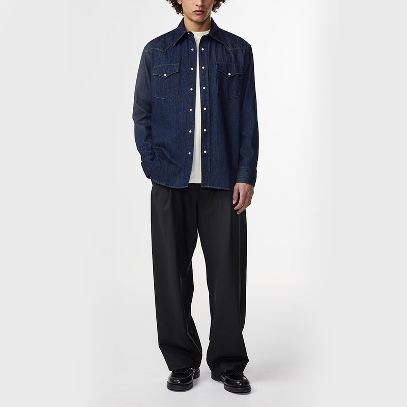 NN07 - Chemise Ricky - Denim Foncé
