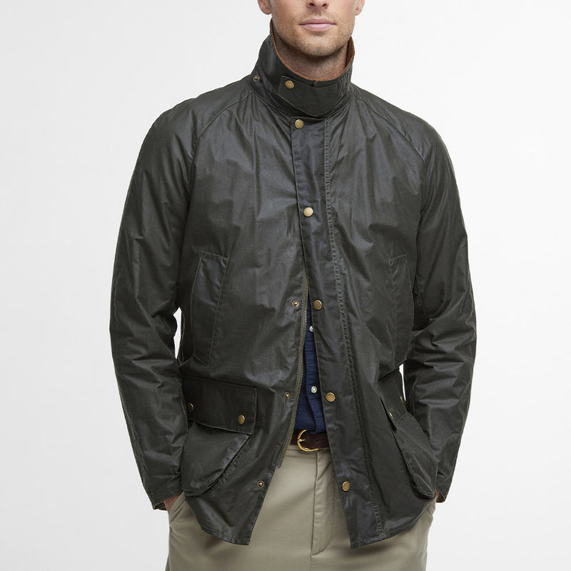 Barbour - Veste Ashby Wax - Olive