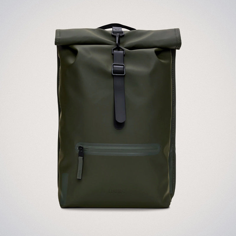 Rains - Sac à dos Rolltop Rucksack - Vert