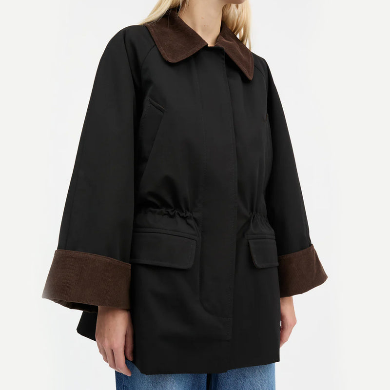 Skall Studio - Veste Gaby - Noir & Marron