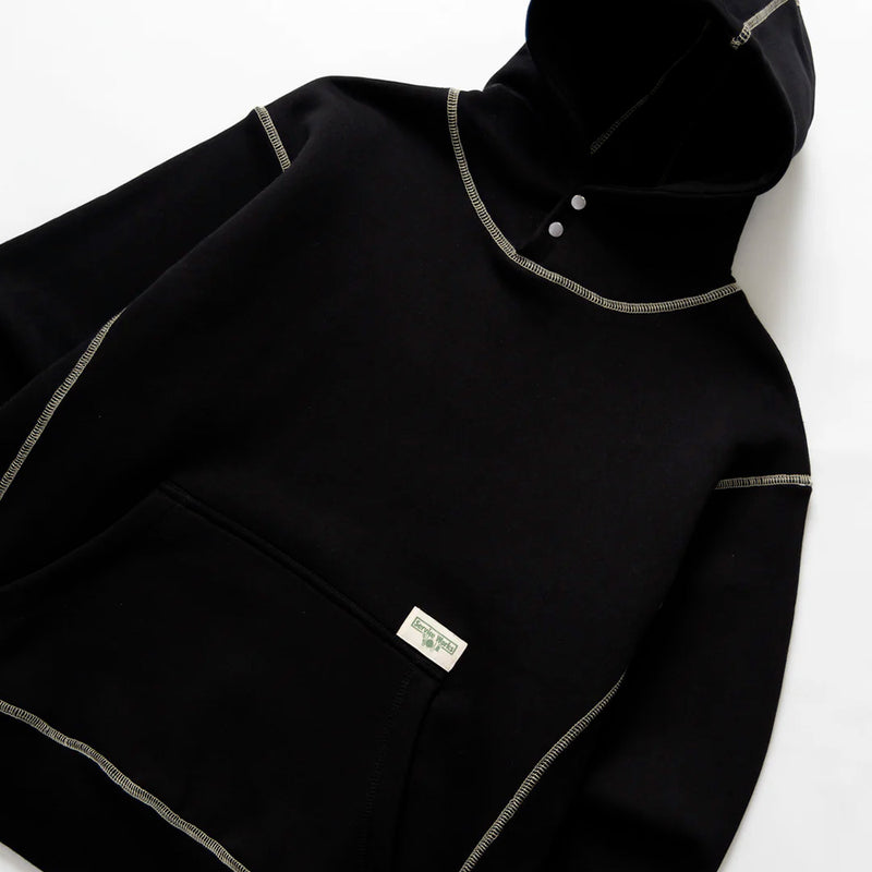 Service Works - Hoodie Coutures Contrastées - Noir