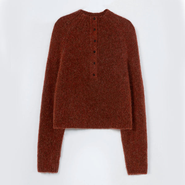 Cordera - Pull Polo Bébé - Terracotta